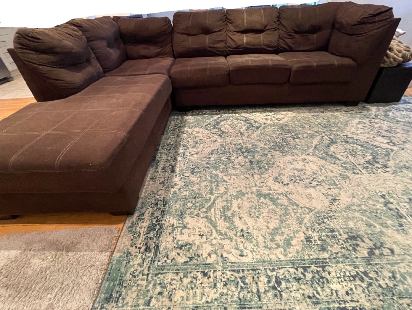 Brown Sectional Sofa