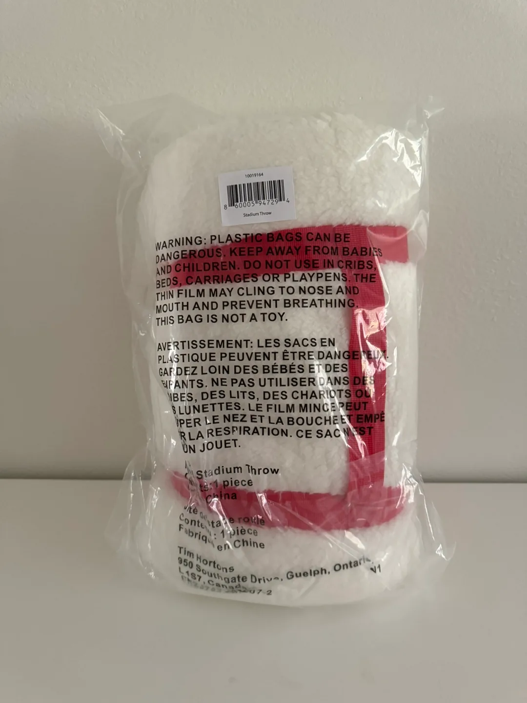 NIP Tim Hortons Stadium Throw Blanket image indicator(3)