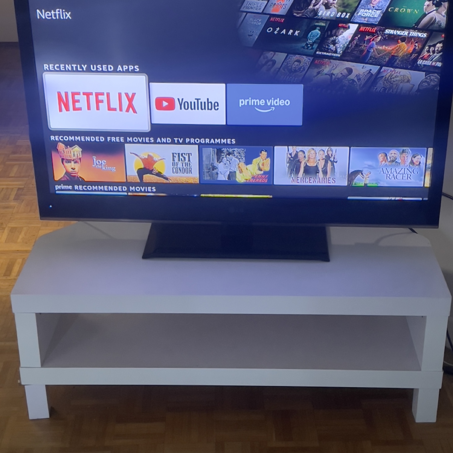 TV Stand - White