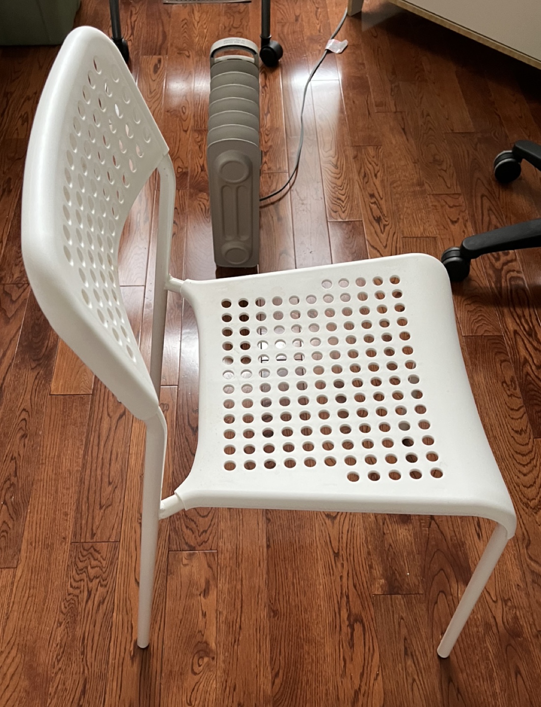 Ikea White Plastic Chair