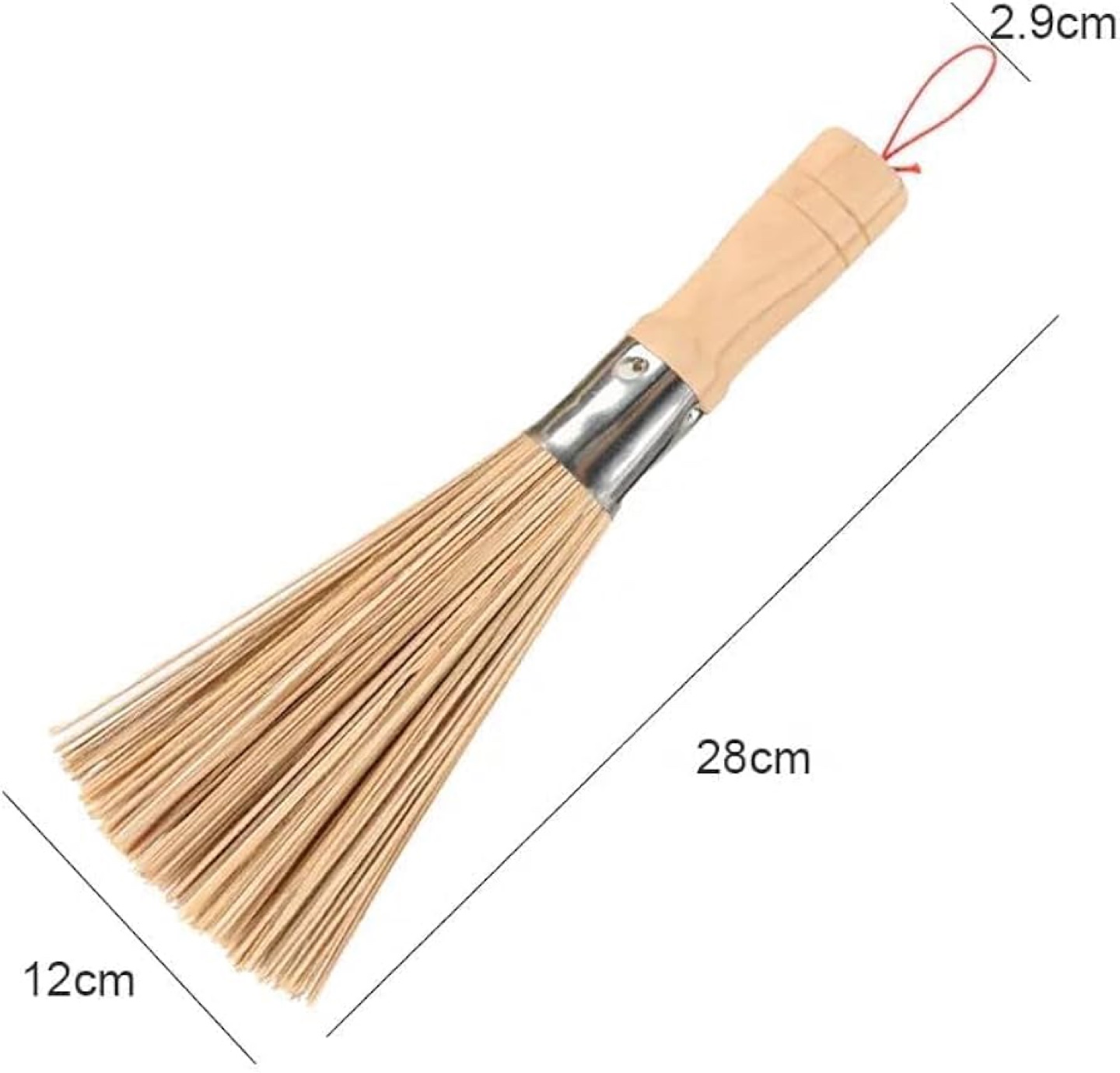 Bamboo Wash Pot Brush Long Handle Dish Washing