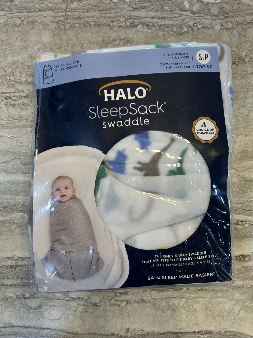 HALO SleepSack Swaddle - 3 to 6 Months