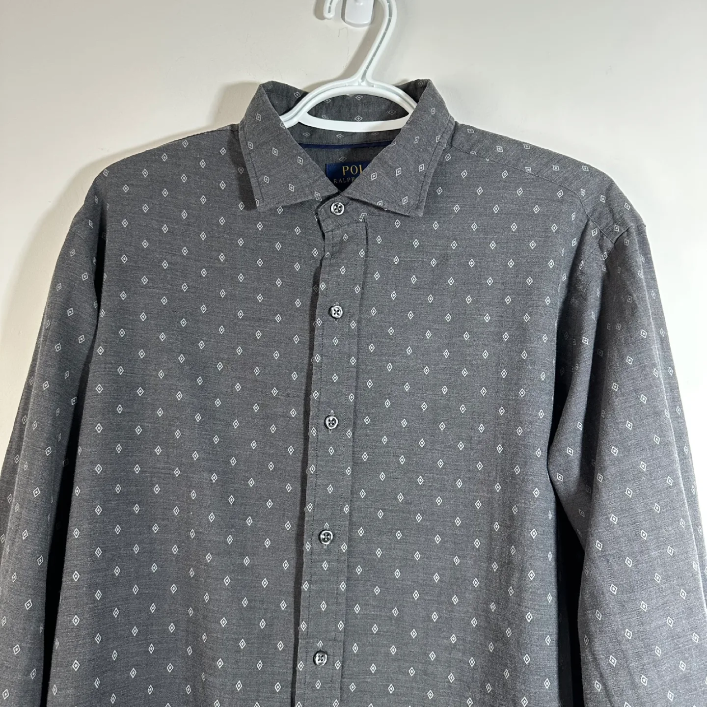 Polo Ralph Lauren Men Long Sleeve Button Down Shirt Size Large image indicator(3)