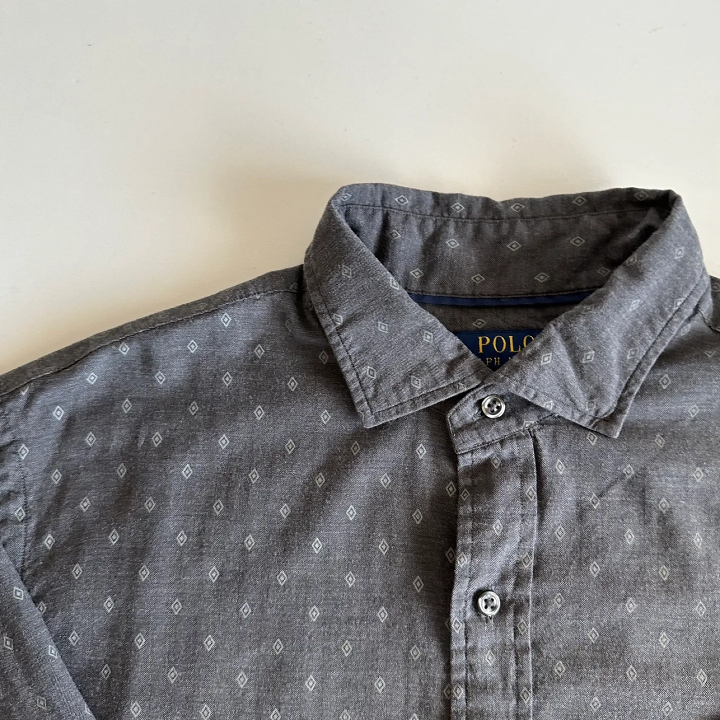 Polo Ralph Lauren Men Long Sleeve Button Down Shirt Size Large image indicator(8)