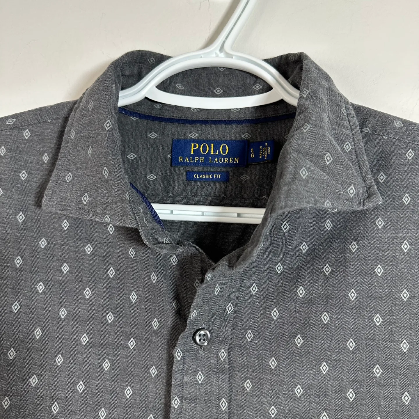 Polo Ralph Lauren Men Long Sleeve Button Down Shirt Size Large image indicator(7)