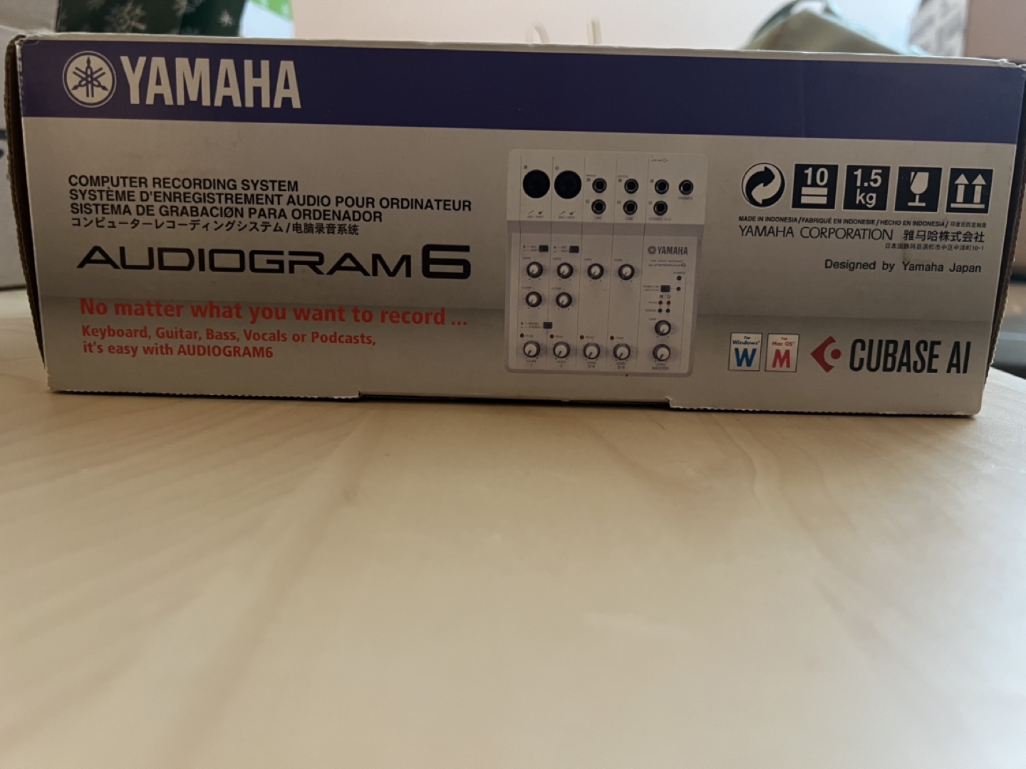 Yamaha Audiogram 6 - Computer Recording System. - photo 2
