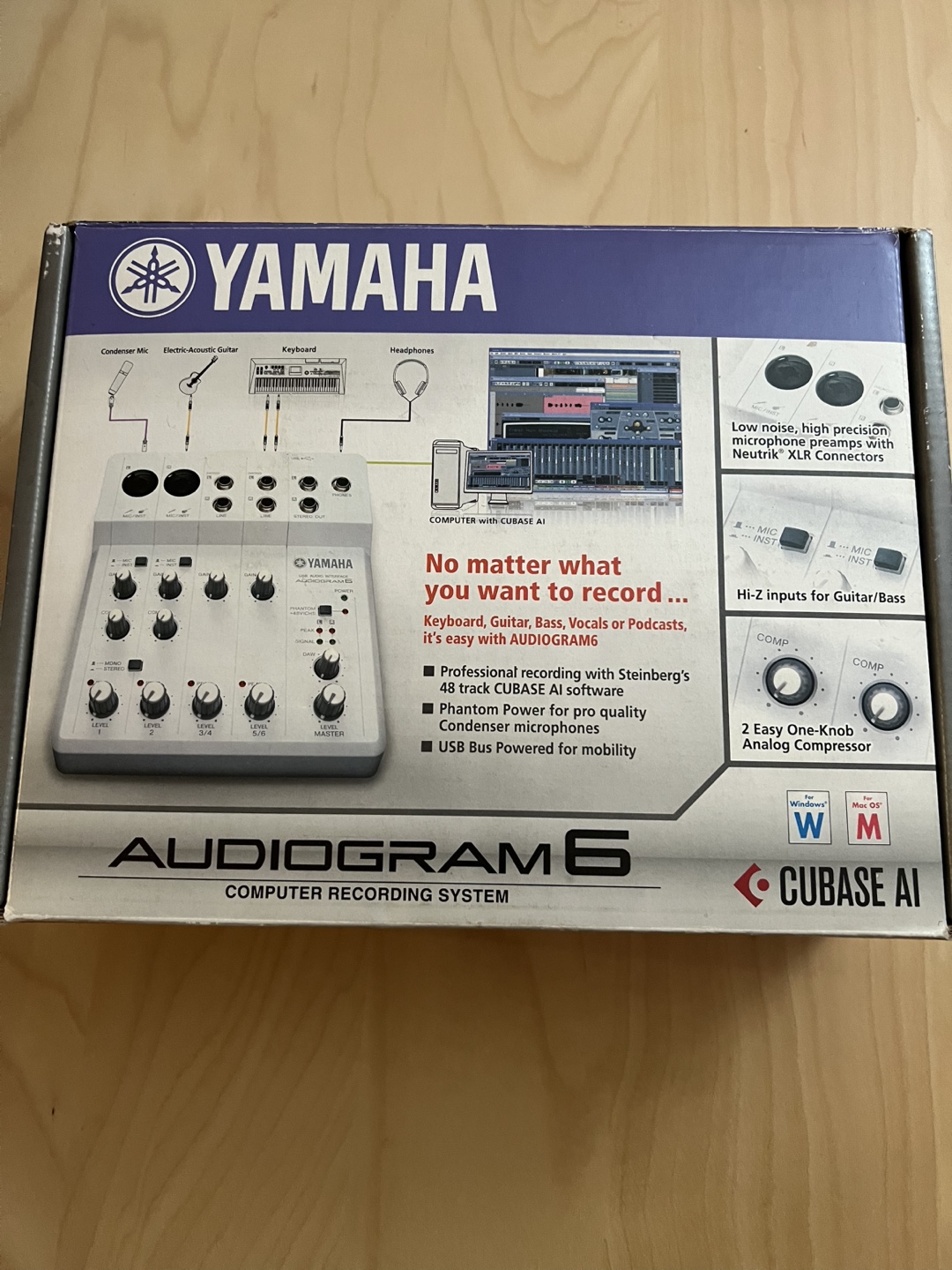 Yamaha Audiogram 6 - Computer Recording System.