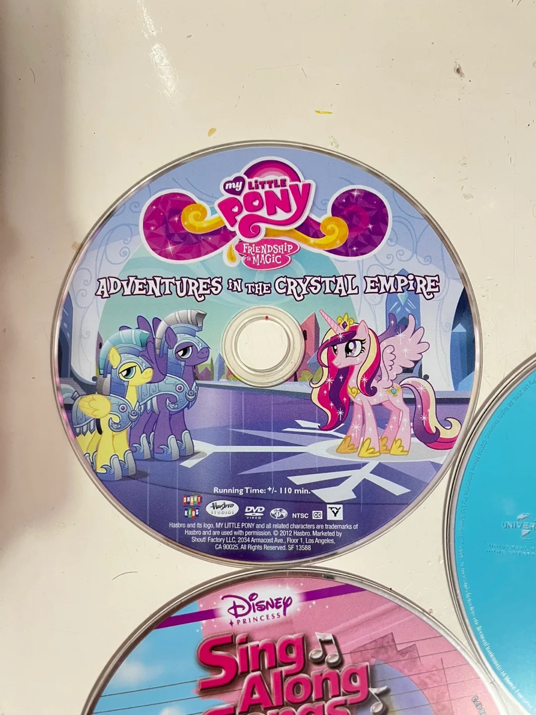 3 DVD Set - My Little Pony, Disney Princess & Shopkins Chef Club image indicator(2)