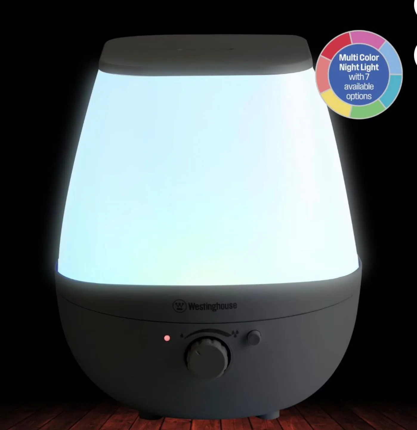 Westinghouse Cool Mist Ultrasonic Color Changing Humidifier thumbnail