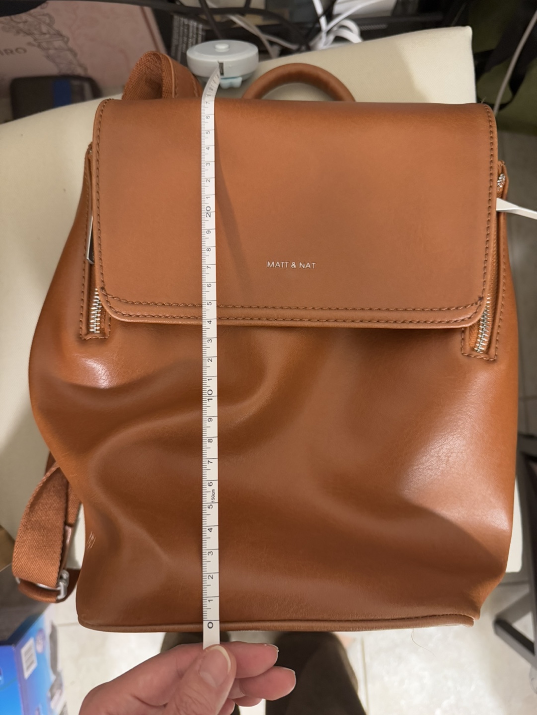 Matt & Nat caramel color small Backpack - photo 5
