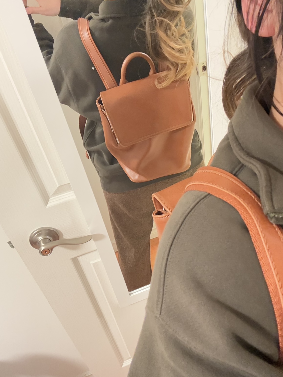 Matt & Nat caramel color small Backpack - photo 3