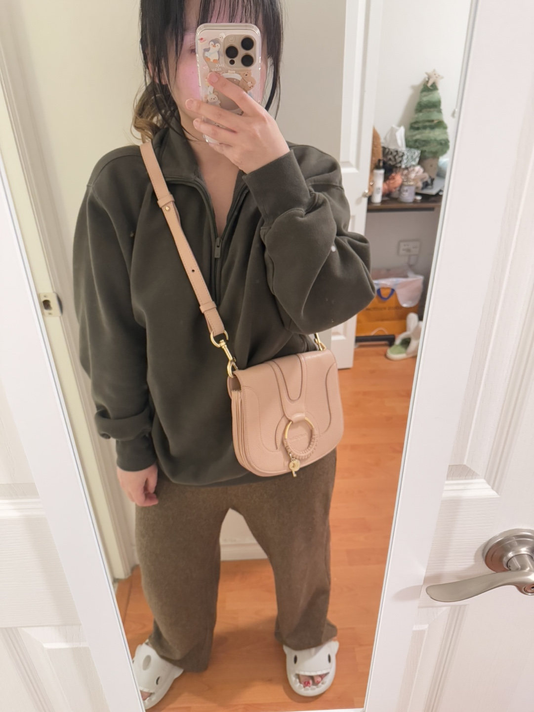 SeeByChloé Marcie Small Leather Shoulder Bag - photo 3