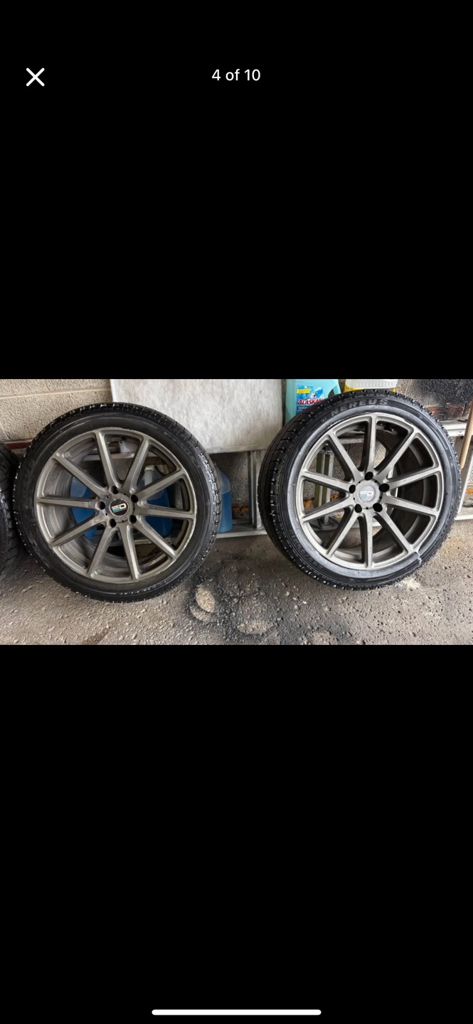 Set of 4 19 inch Wheels with Tires - photo 3