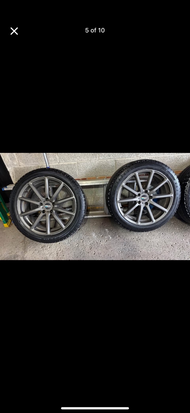 Set of 4 19 inch Wheels with Tires - photo 4