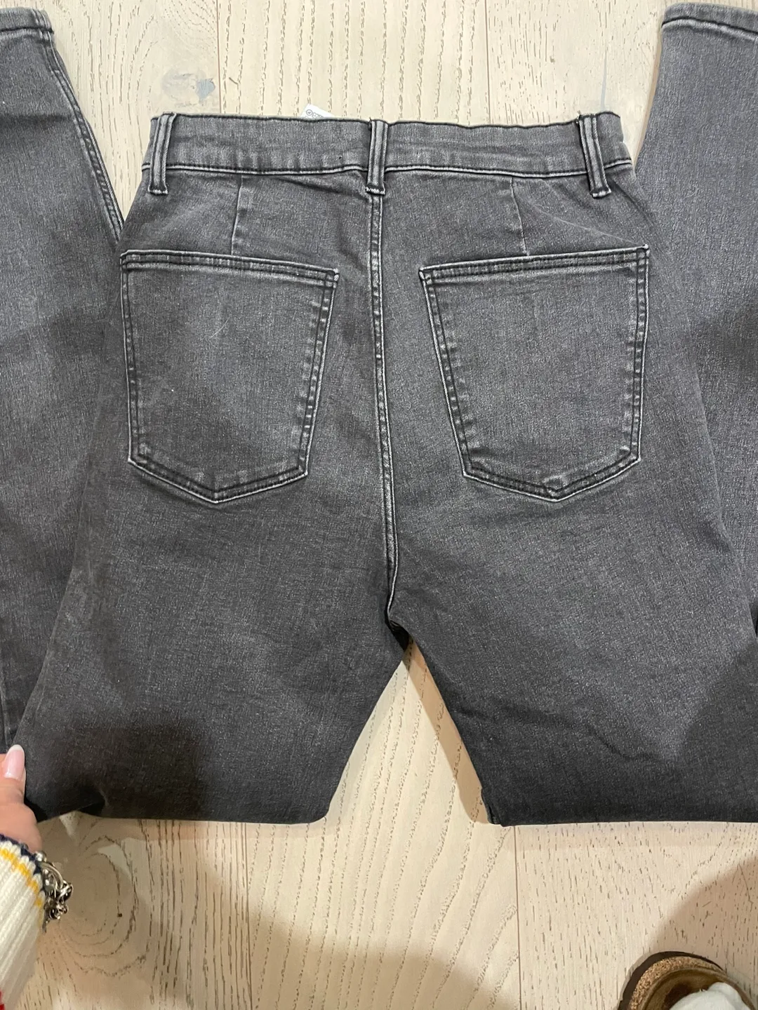 Zara nee Black Skinny Jeans Size 4 image indicator(3)