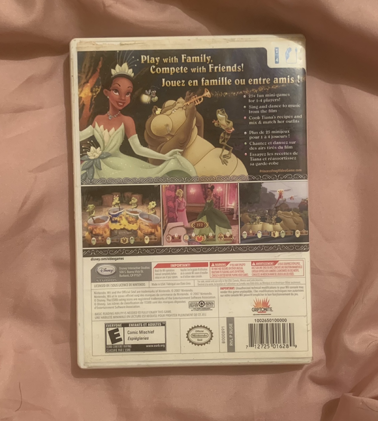 The Princess and the Frog Wii Game - photo 2