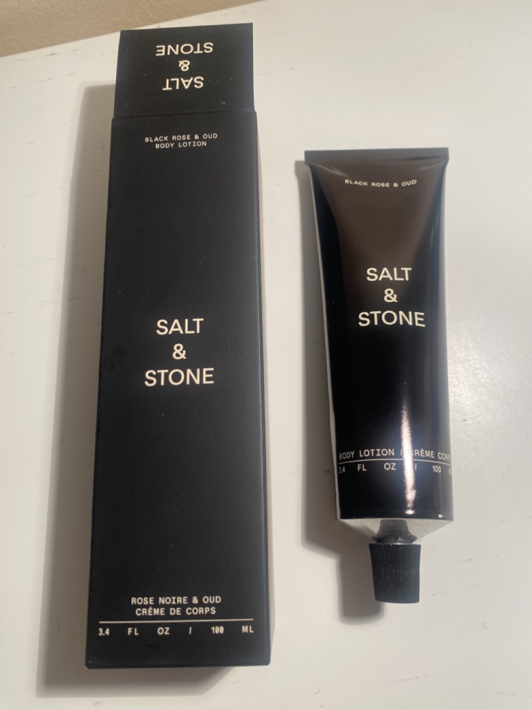 Salt & Stone Body Lotion - Black Rose & Oud