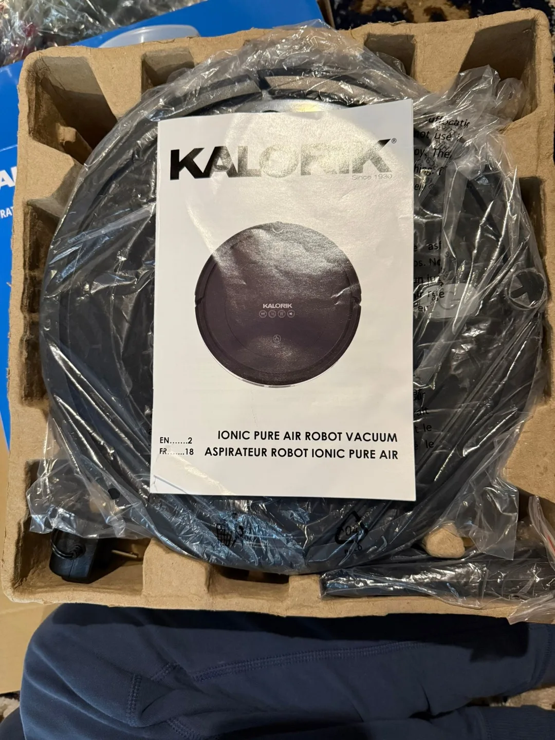 Kalorik Robotic Vacuum image indicator(2)