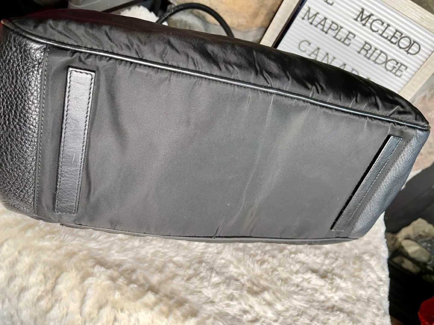 Prada Black Nylon Travel Bag image indicator(5)