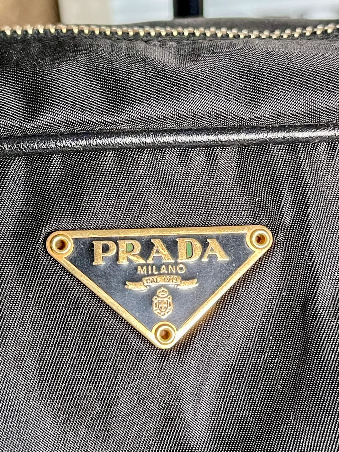 Prada Black Nylon Travel Bag image indicator(2)