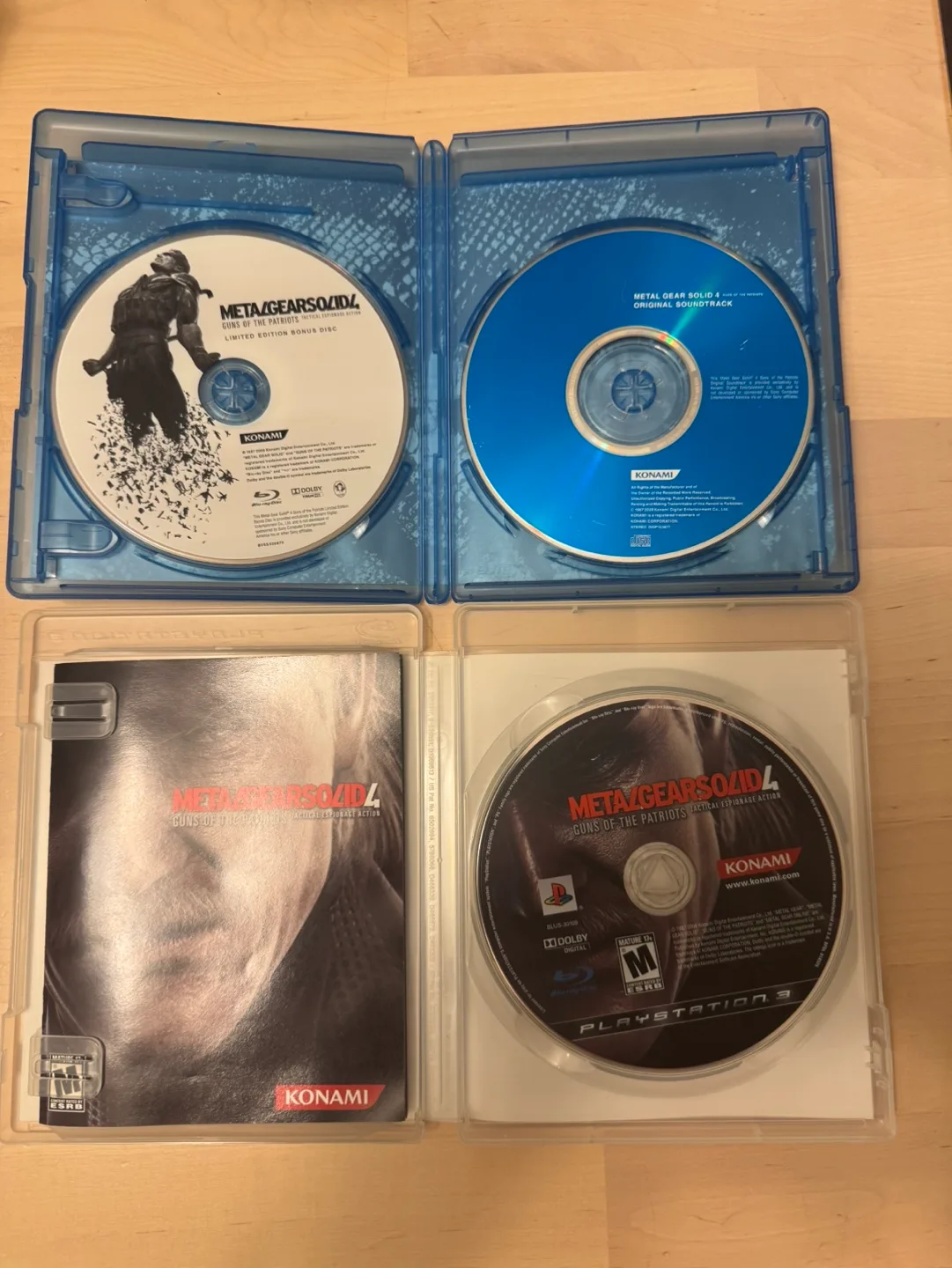 Metal Gear Solid 4 PS3 Limited Collectors Edition image indicator(2)
