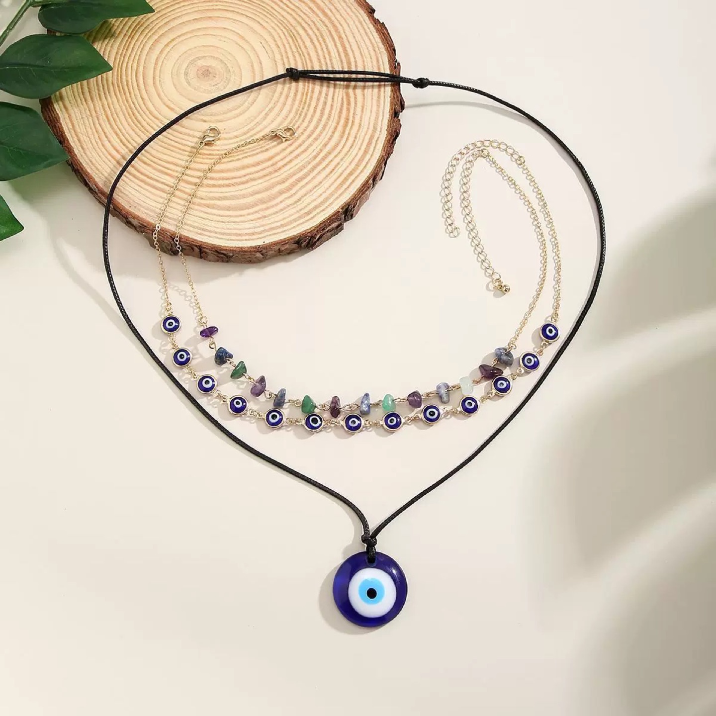 Evil Eye Necklace Set - photo 4