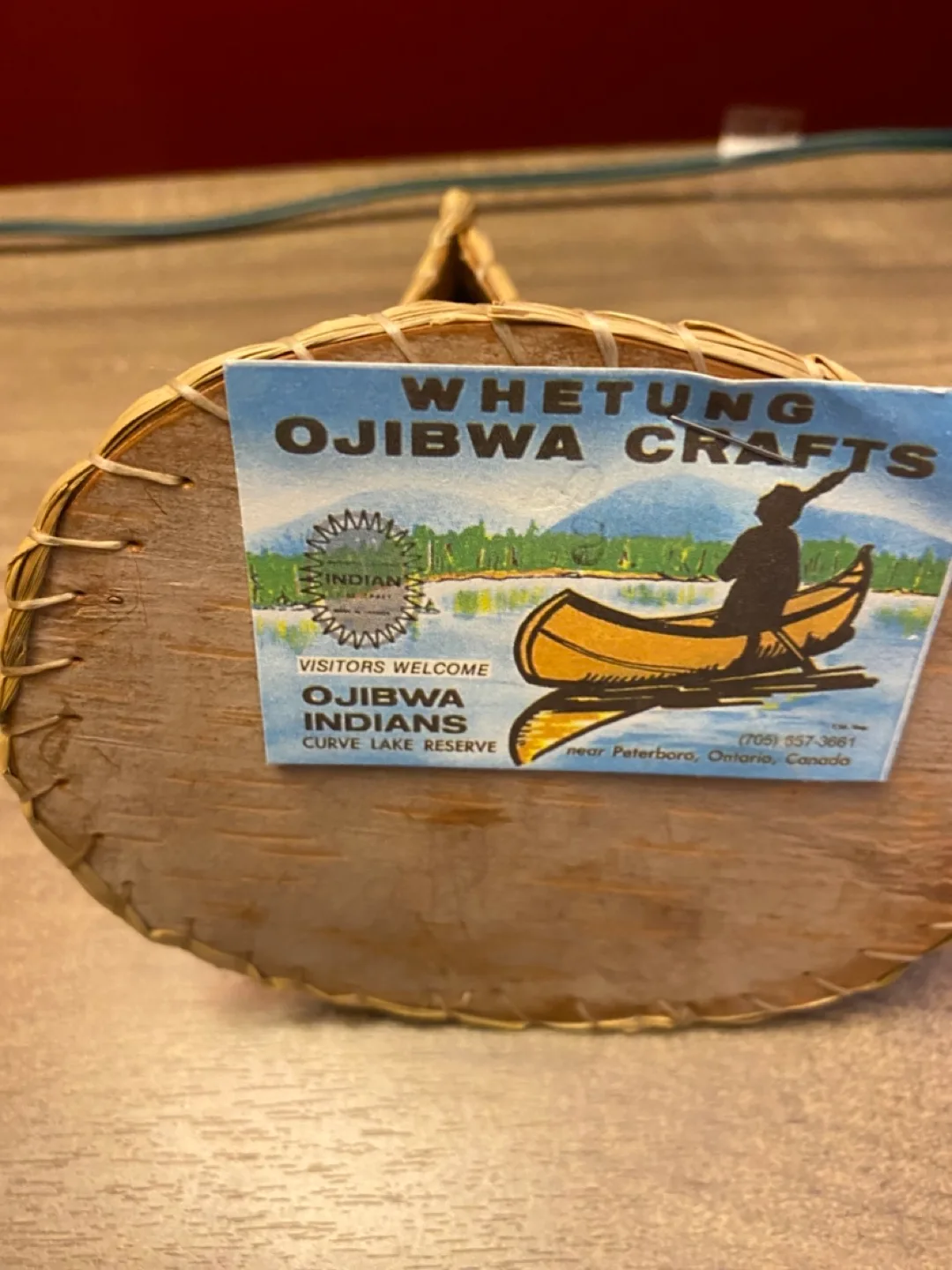 Whetung Ojibwa Crafts Birch Bark Teepee image indicator(2)