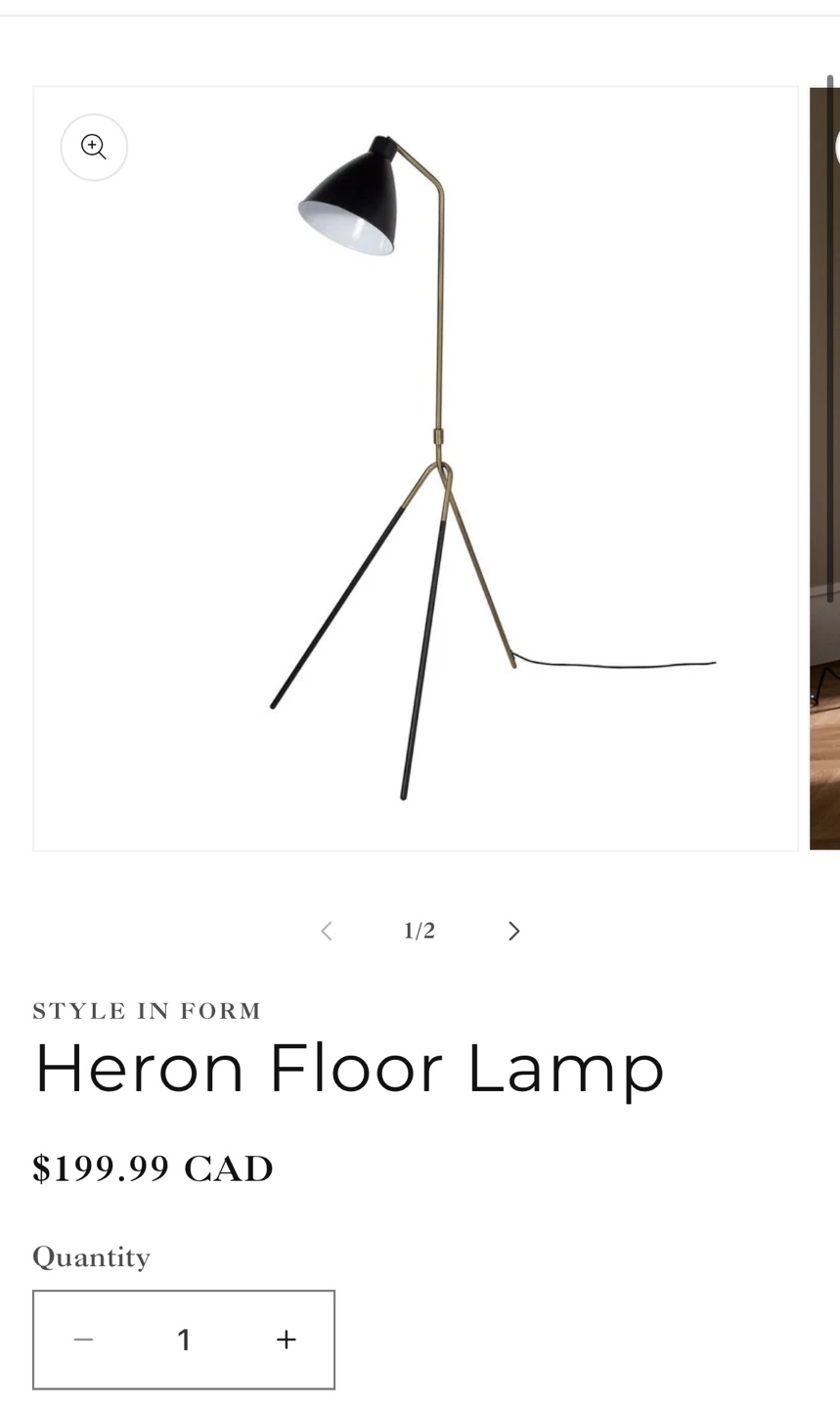 Tripod Floor Lamp - photo 4