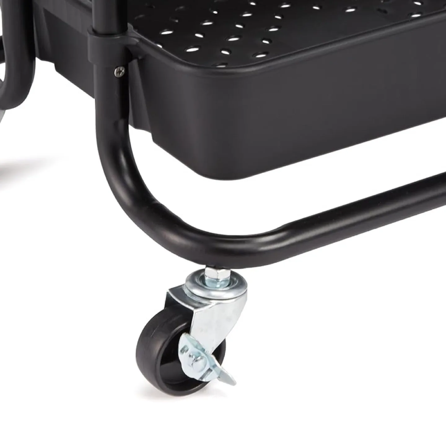 *Brand New*3-Tier Multi-Purpose Trolley with Handle - Black image indicator(4)