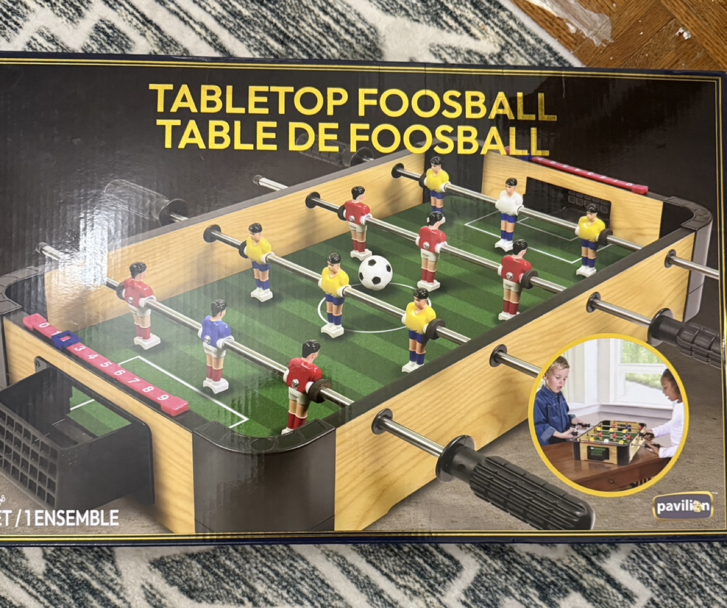 Tabletop Foosball Game