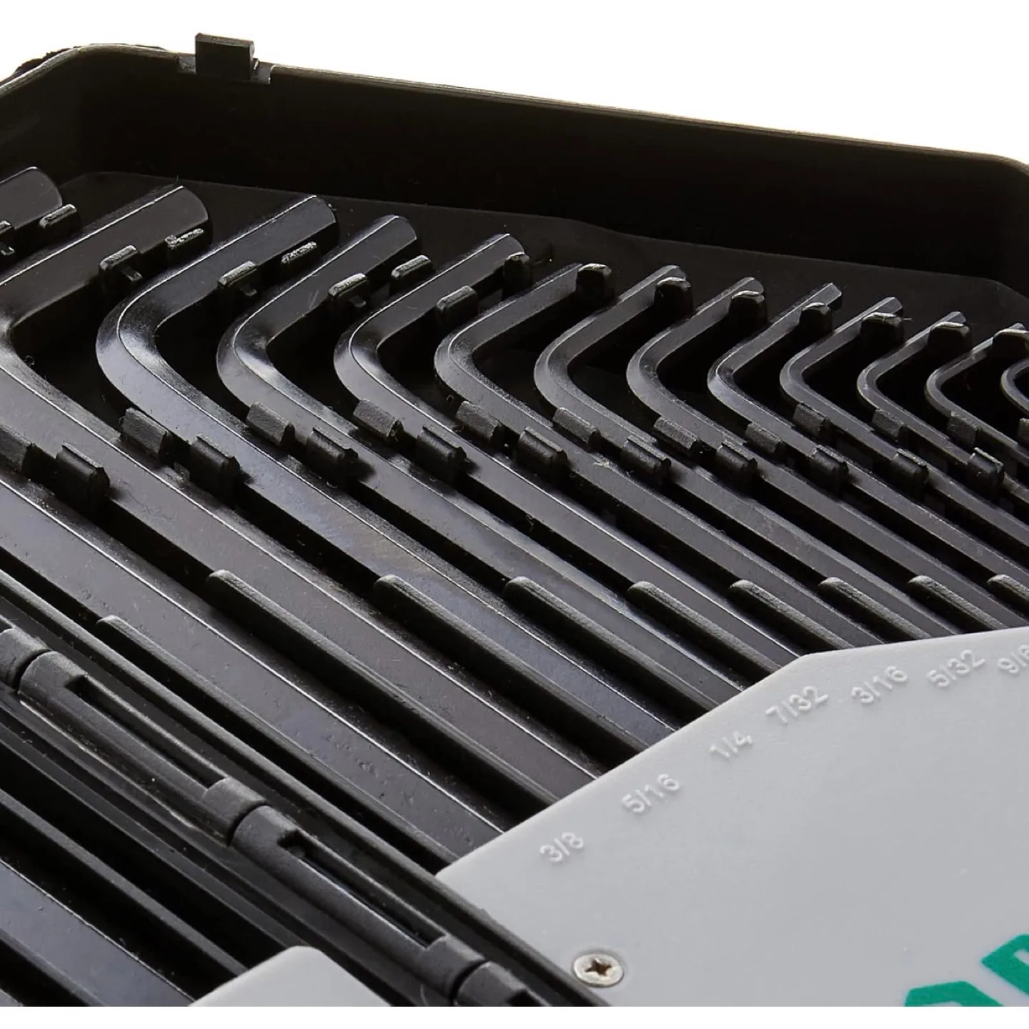 30-Piece SAE and Metric Hex Key Wrench Set image indicator(2)