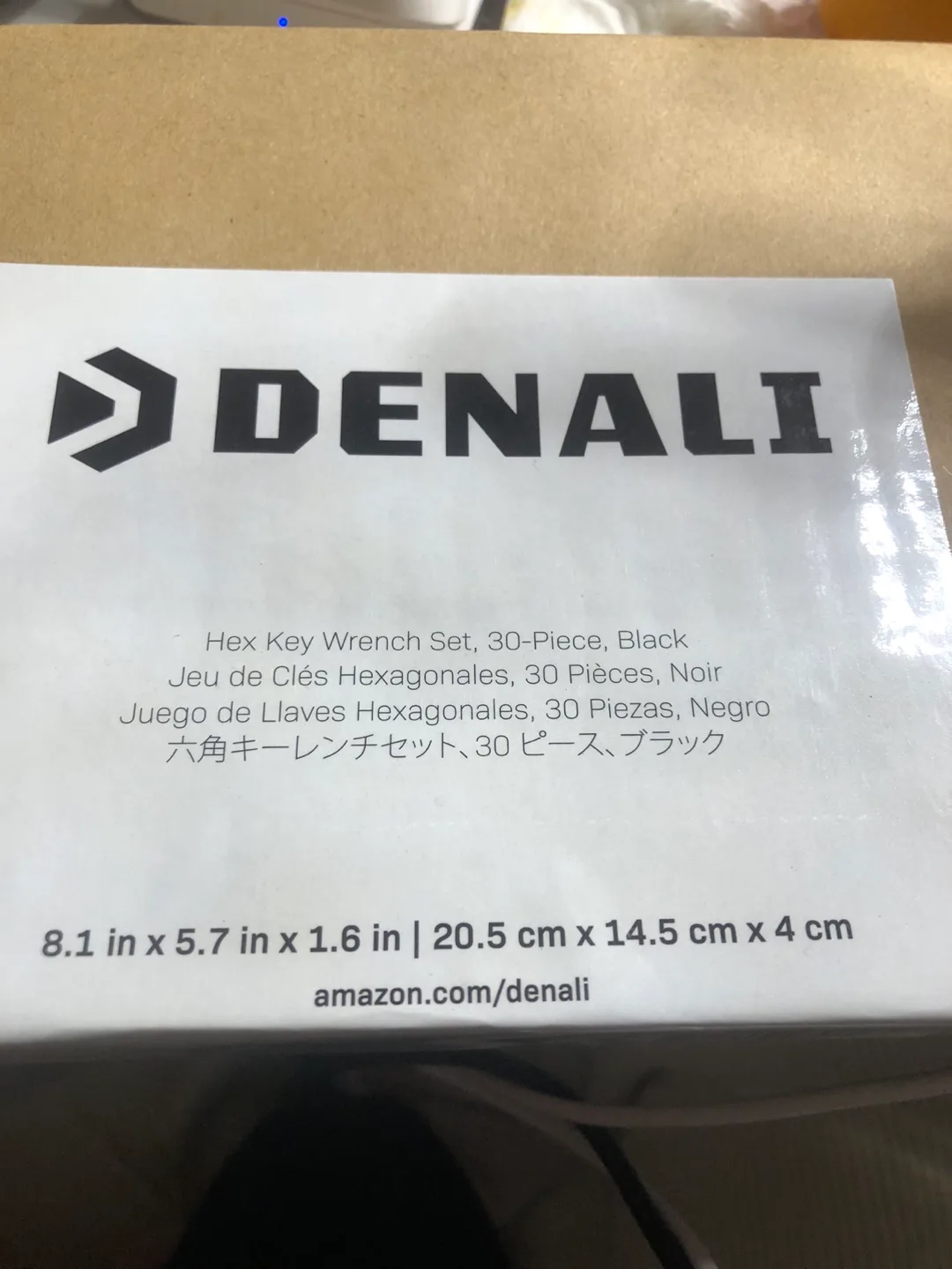 30-Piece SAE and Metric Hex Key Wrench Set image indicator(6)
