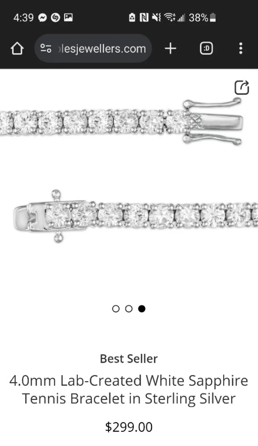 Tennis Bracelet image indicator(3)