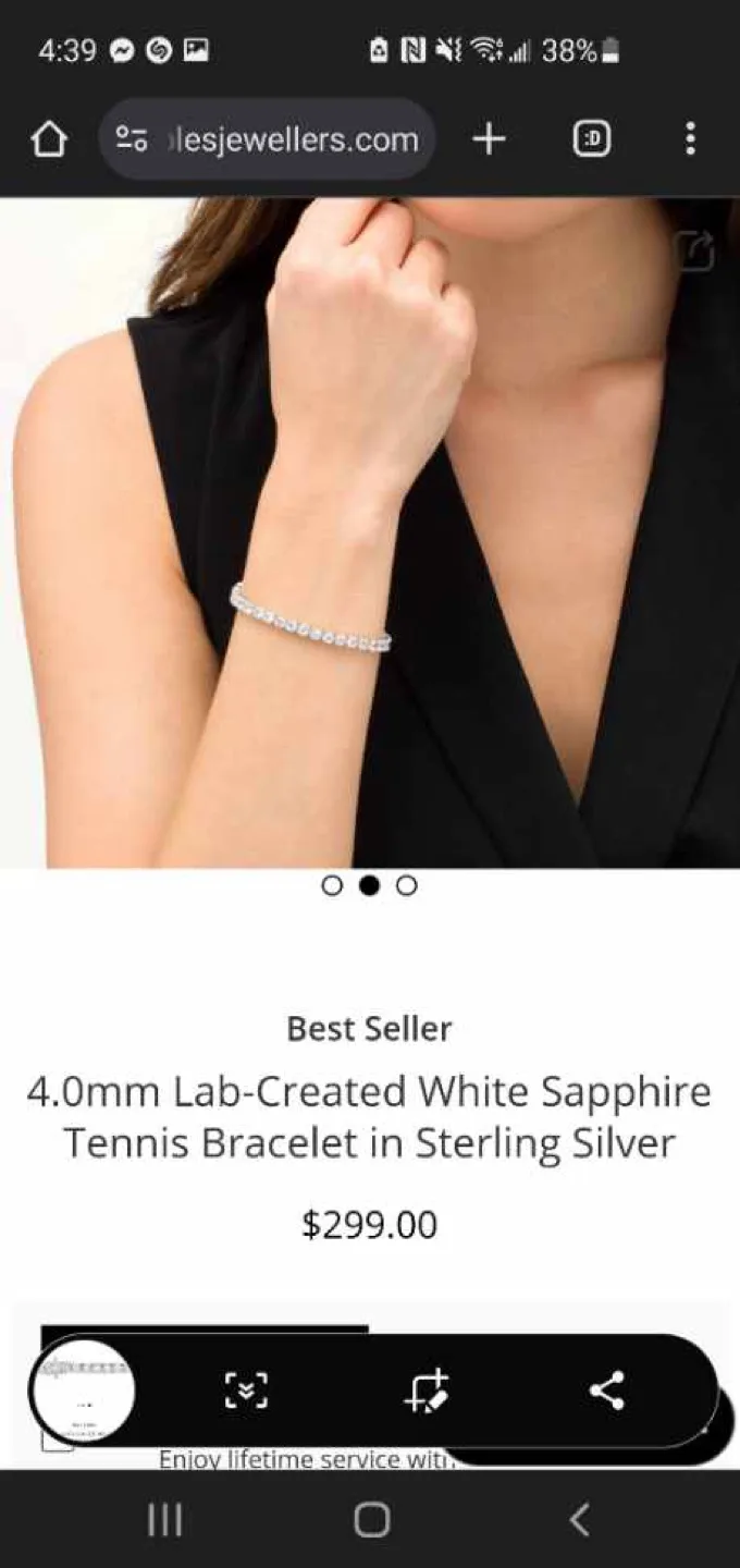 Tennis Bracelet image indicator(5)