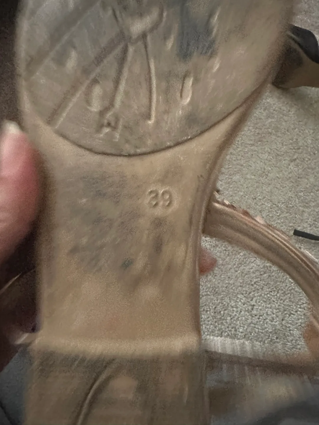 Gold Glitter Sandals image indicator(3)