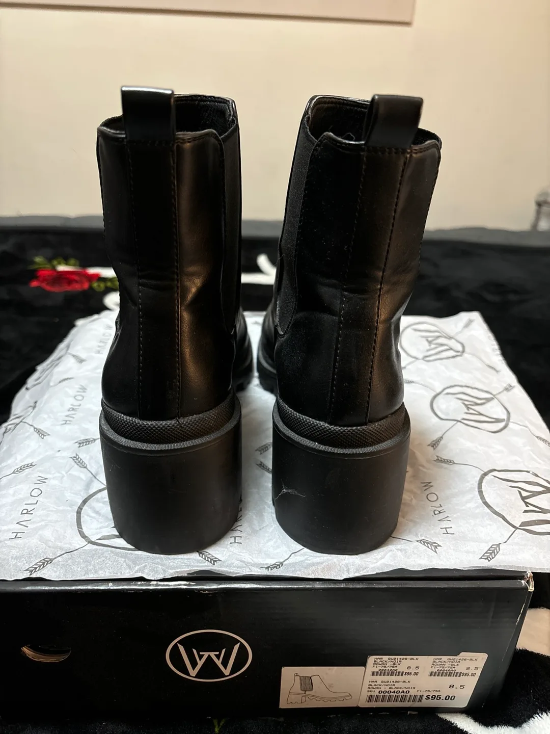 Harlow Black Chelsea Boots image indicator(2)