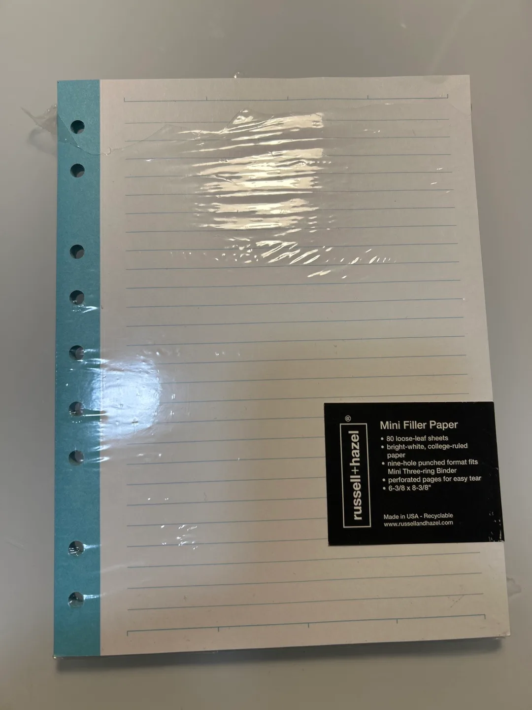 Russell + Hazel Mini Binder Paper and Dividers image indicator(6)