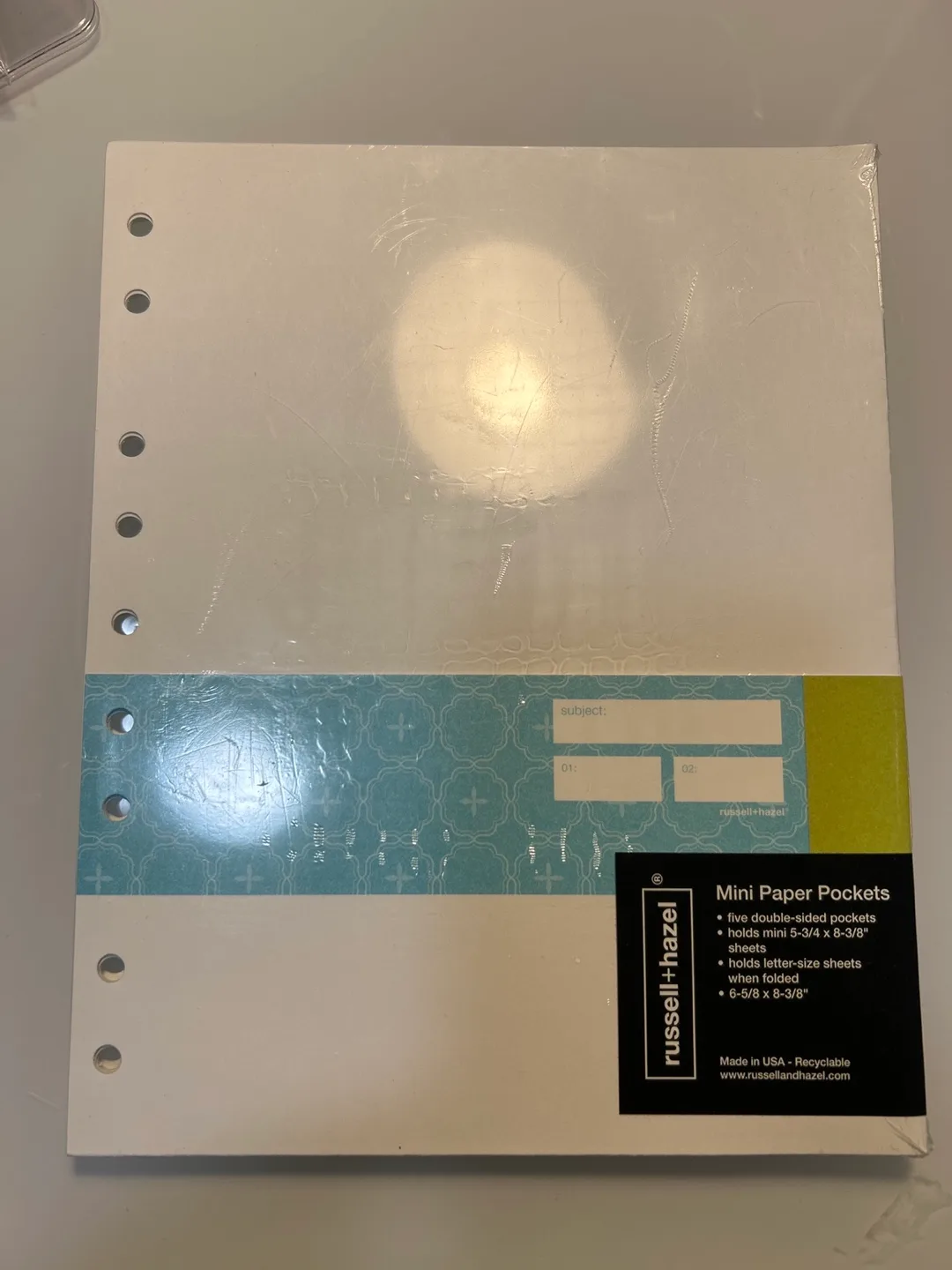 Russell + Hazel Mini Binder Paper and Dividers image indicator(4)