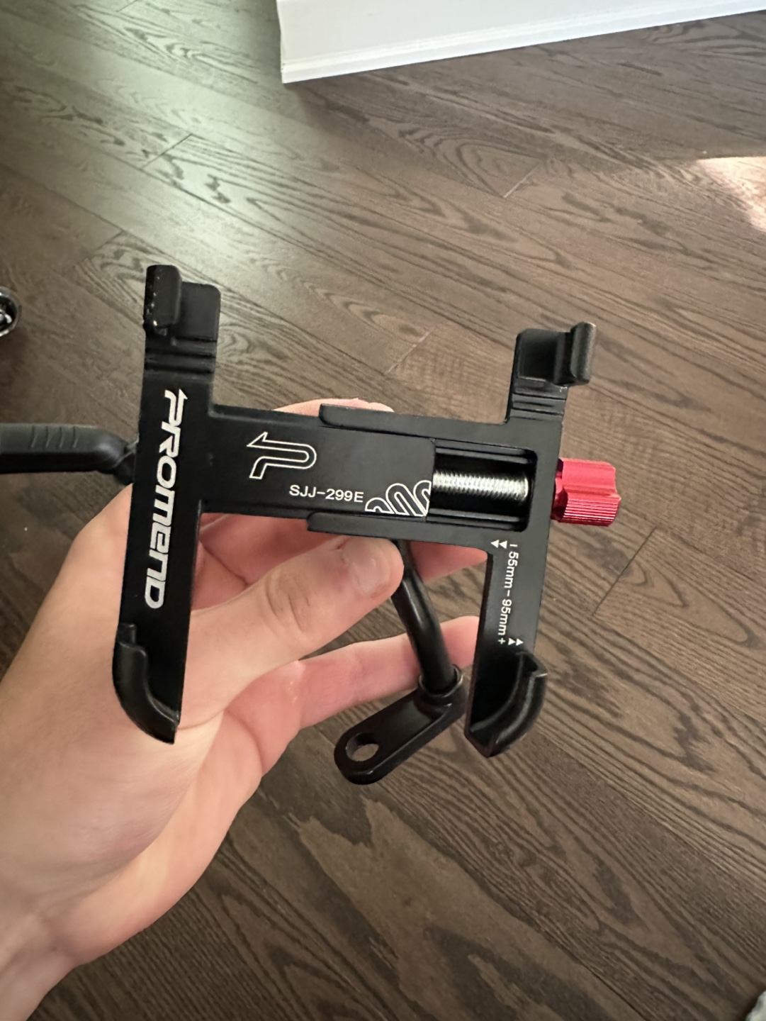 Ebike phone holder