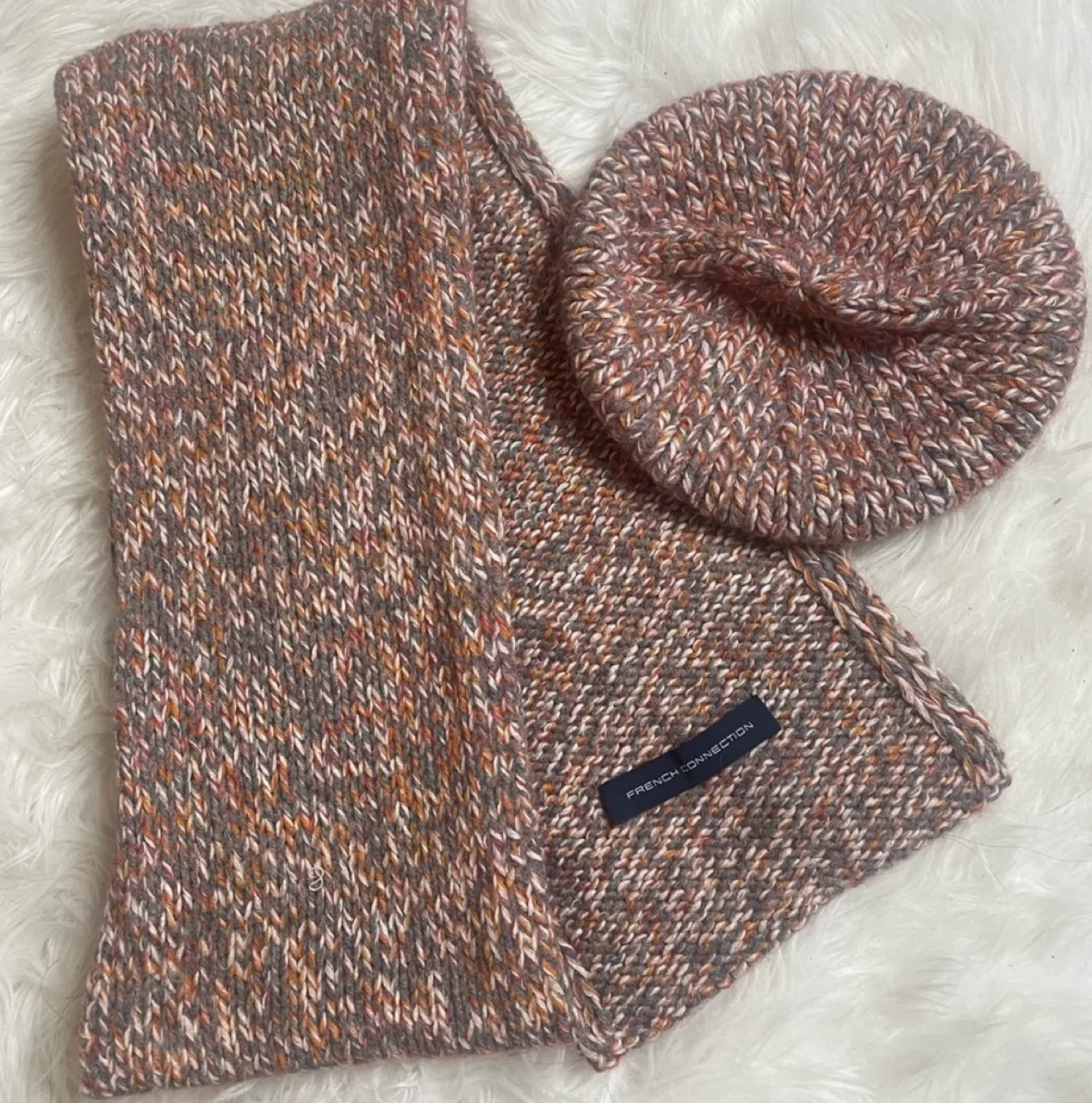 French Connection Scarf and Beret Set image indicator(2)