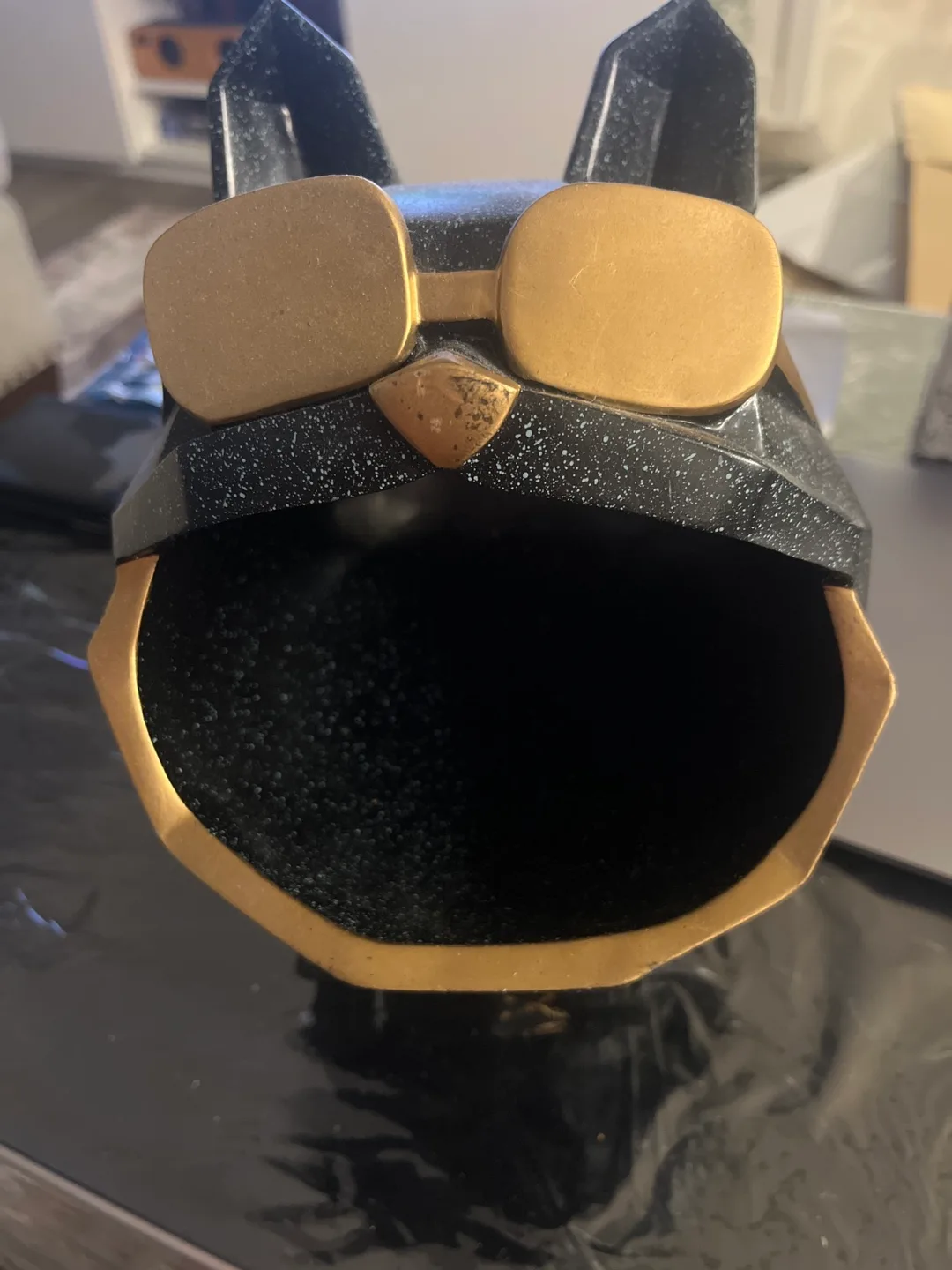 Cool Cat Figurine with Gold Sunglasses image indicator(2)