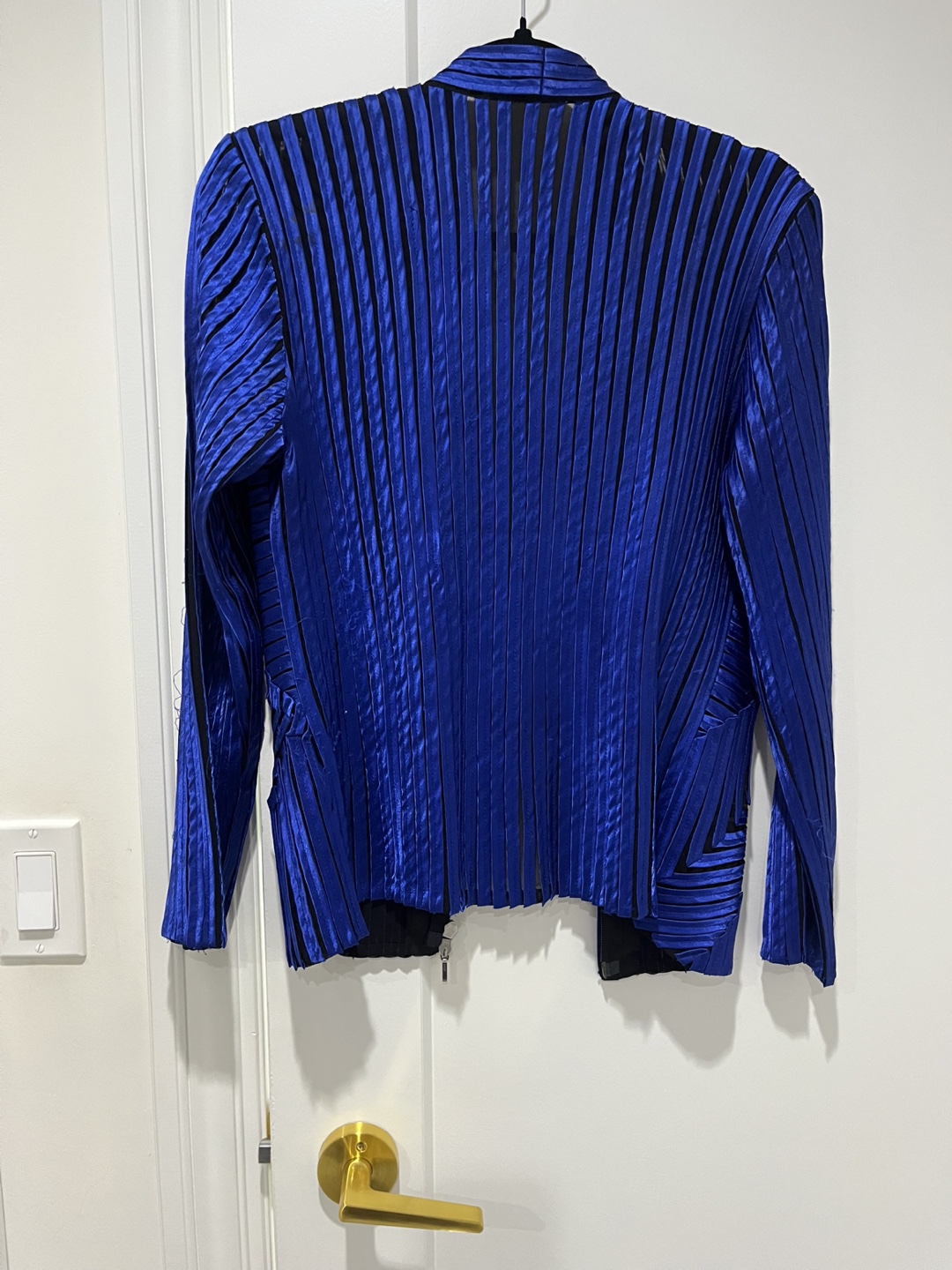 Blue Satin Jacket - photo 4