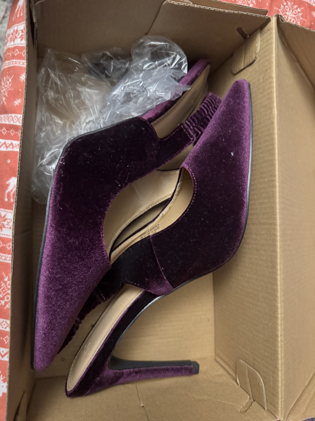 Purple Velvet Pumps - photo 2