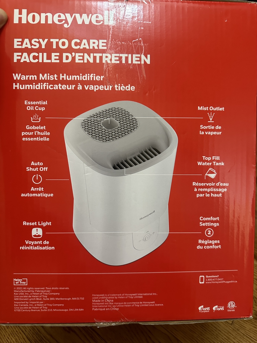 Brandnew Warm Mist Humidifier with essential feature - photo 2