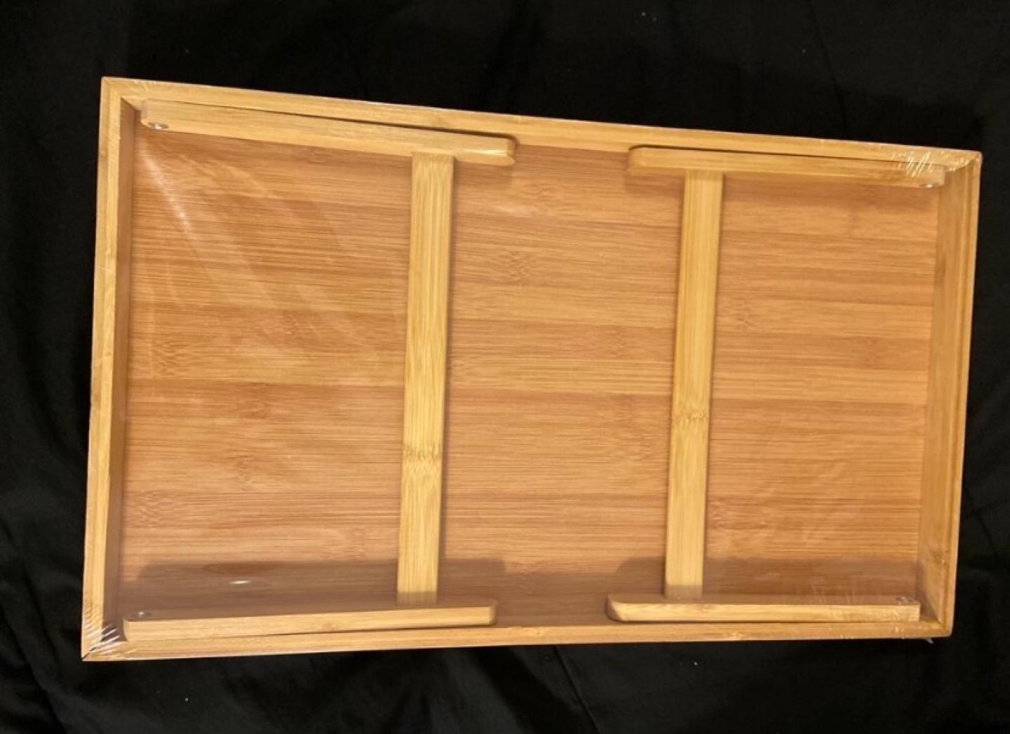 Foldable Wooden Computer Desk for Travel & Kitchen - photo 2
