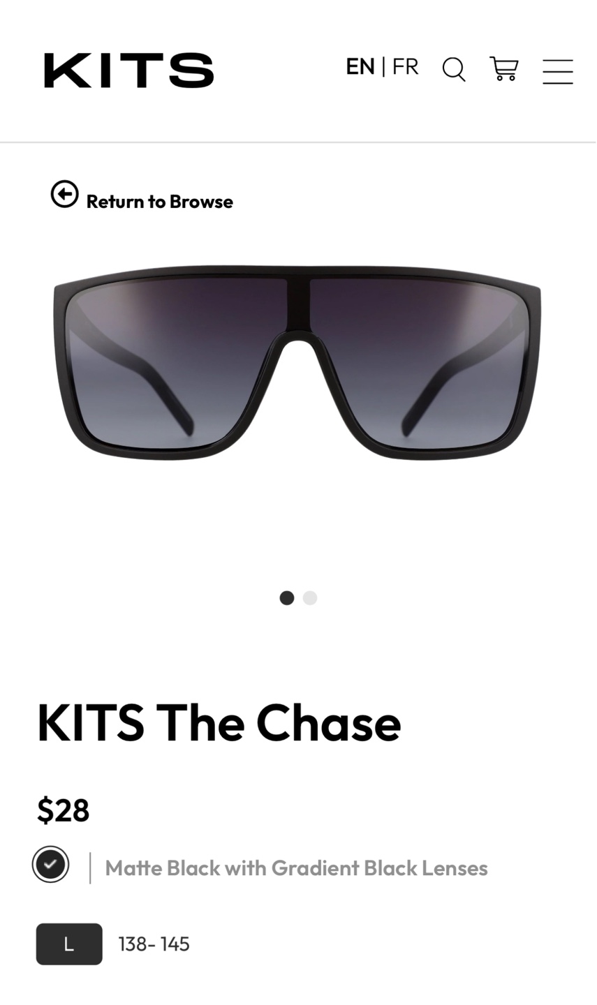 Brand New Sunglasses-KITS The Chase