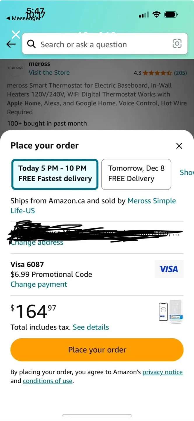 Meros Smart Thermostat for Electric Baseboard image indicator(5)