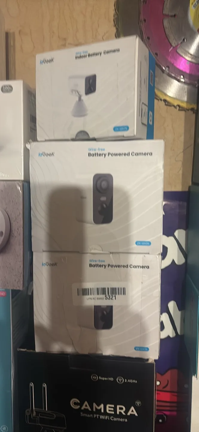 iGeek Battery Powered Wireless Home Security Camera image indicator(7)