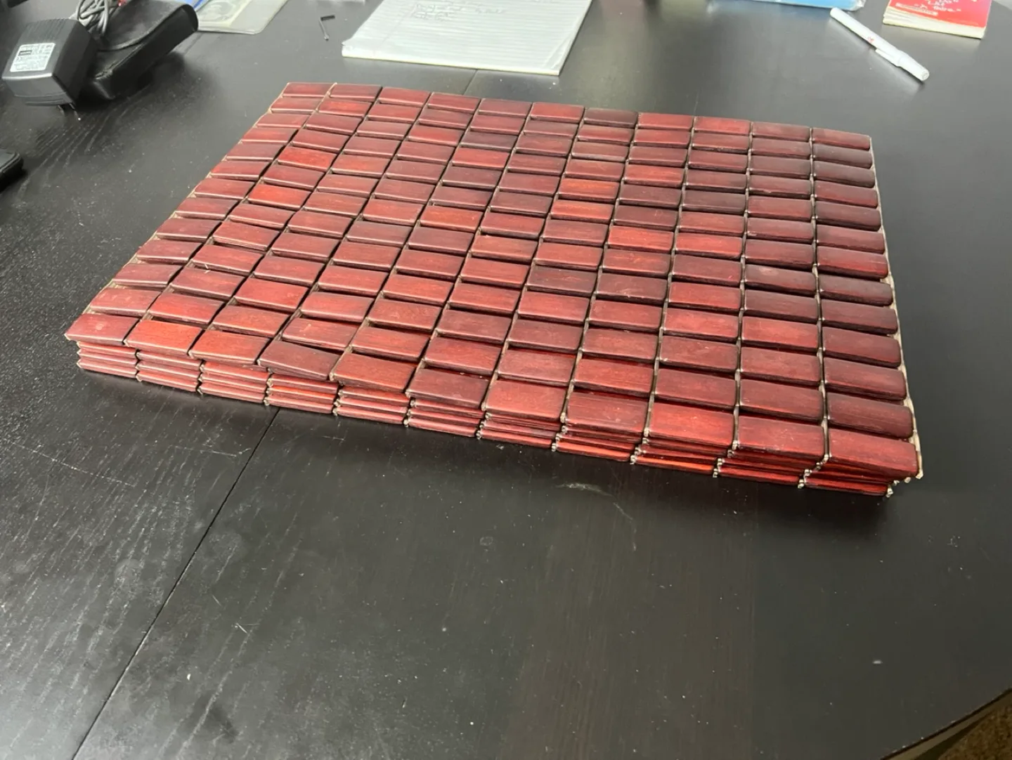 Set of 5 Wood Placemats image indicator(3)