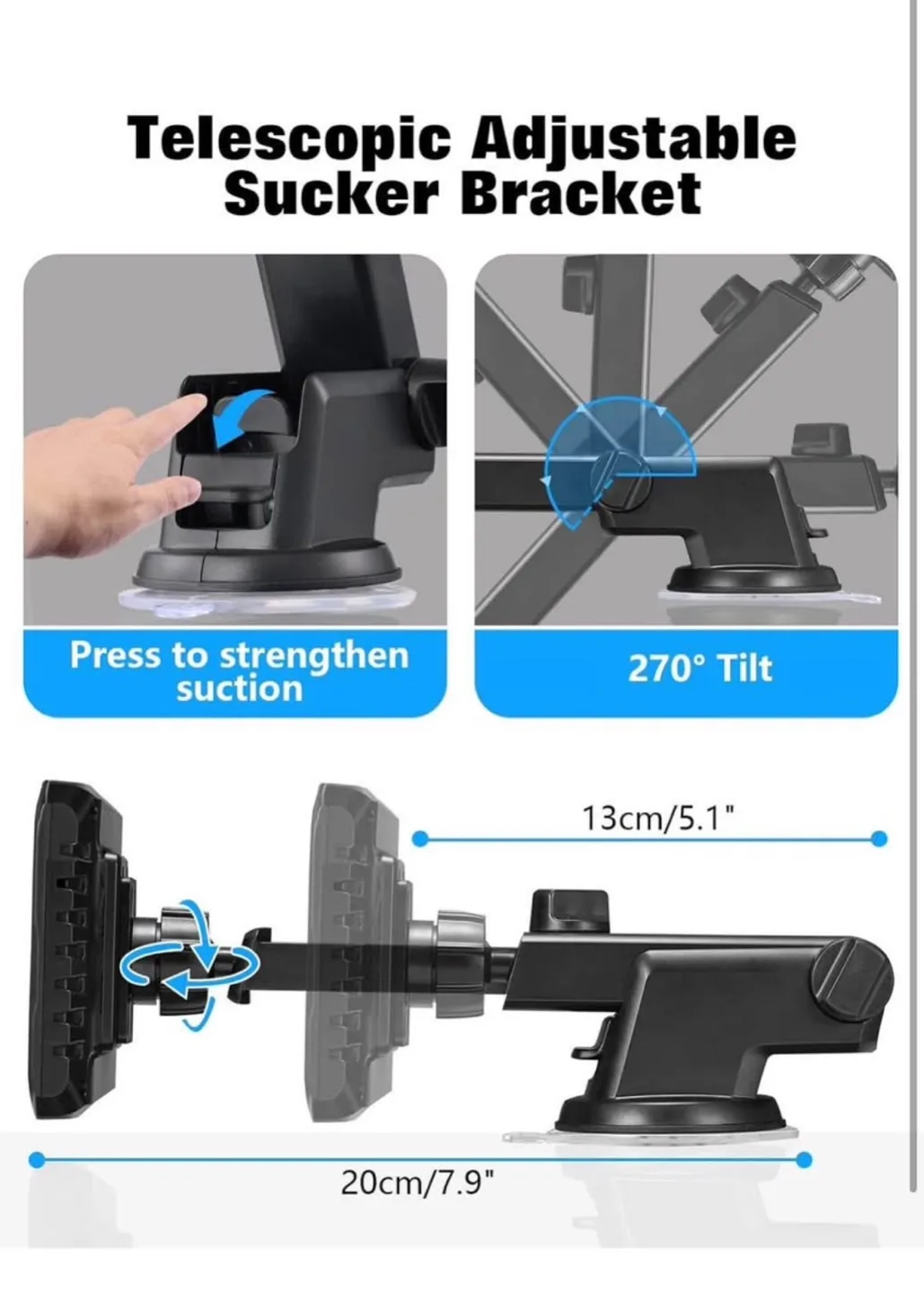Car Rear View Monitor with Camera image indicator(6)